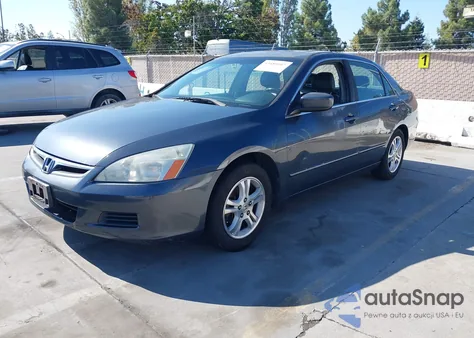 2007 Honda Accord 2.4 Ex из США, поврежденный, VIN 1HGCM56747A038758